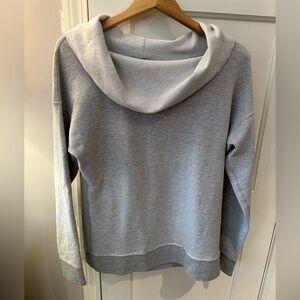 Moving Comfort Light Gray Cowl neck Sweatshirt